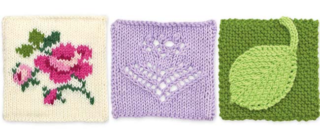 Knitted-floral-blocks