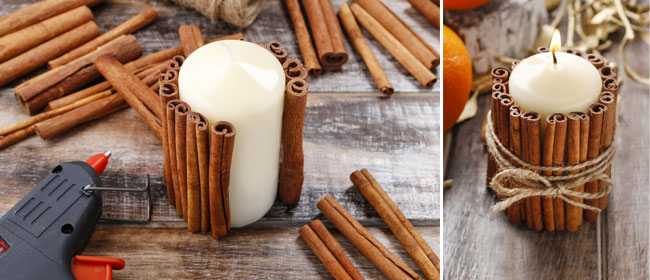 DIY Cinnamon Candles : My Crazy Good Life