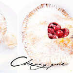 Valentine’s Day cherry pie