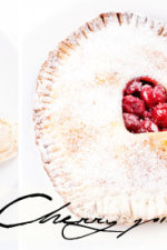 Valentine’s Day cherry pie