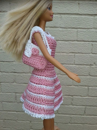 Crocheted Barbie clothes – 10 free patterns - Sweet Living Magazine