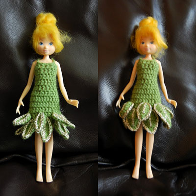 How to Make Crochet Party Dress For Barbie Dolls - Top With