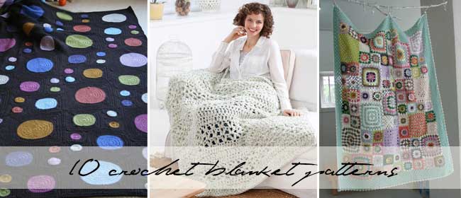 10 free crochet blanket patterns