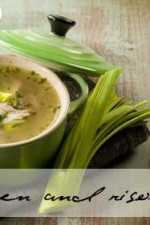 Chicken and risoni soup
