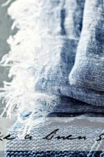 Make a simple linen scarf