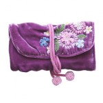 Tamsin Cooper velvet jewellery roll