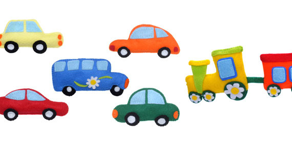 Make some fun felt cars