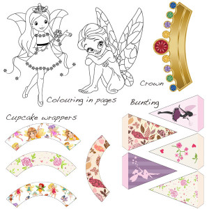 Printable Party Pack – Fairies - Sweet Living Magazine