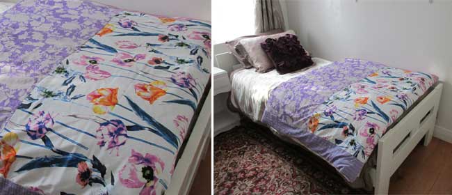How To Make A Duvet Cover, How To Make A Duvet Cover From Flat Sheets
