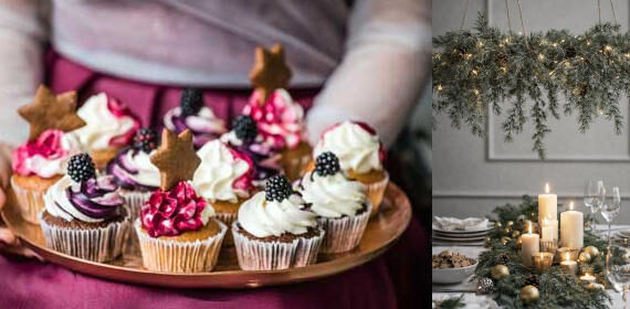 Last-minute ideas for the Christmas table