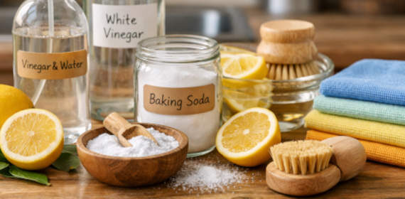 5 DIY and natural house cleaning tips