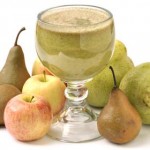 Apple pear ginger juice