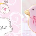 Free baby girl card to print