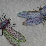 Embroidered dragonfly tutorial